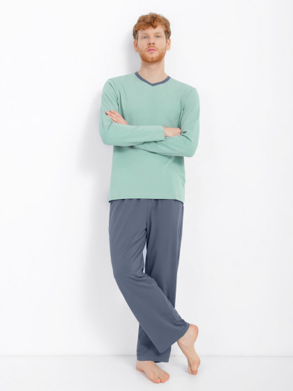 Pajamas, vendor code: 1070-08, color: Sage / Grey