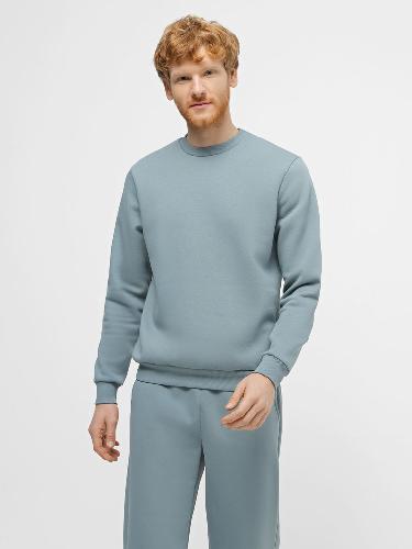 Sweatshirt warmed Color: Gray-blue