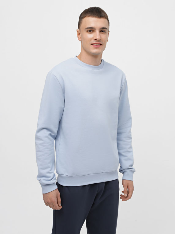 Sweatshirt, vendor code: 1920-02, color: Light blue