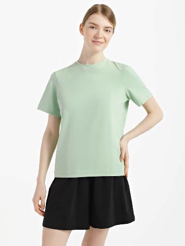 T-shirt Color: Light green