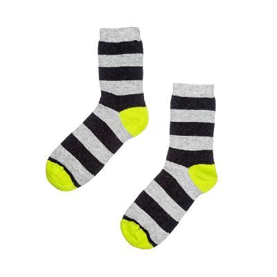 Шкарпетки дитячі колiр: Меланж / Чорний