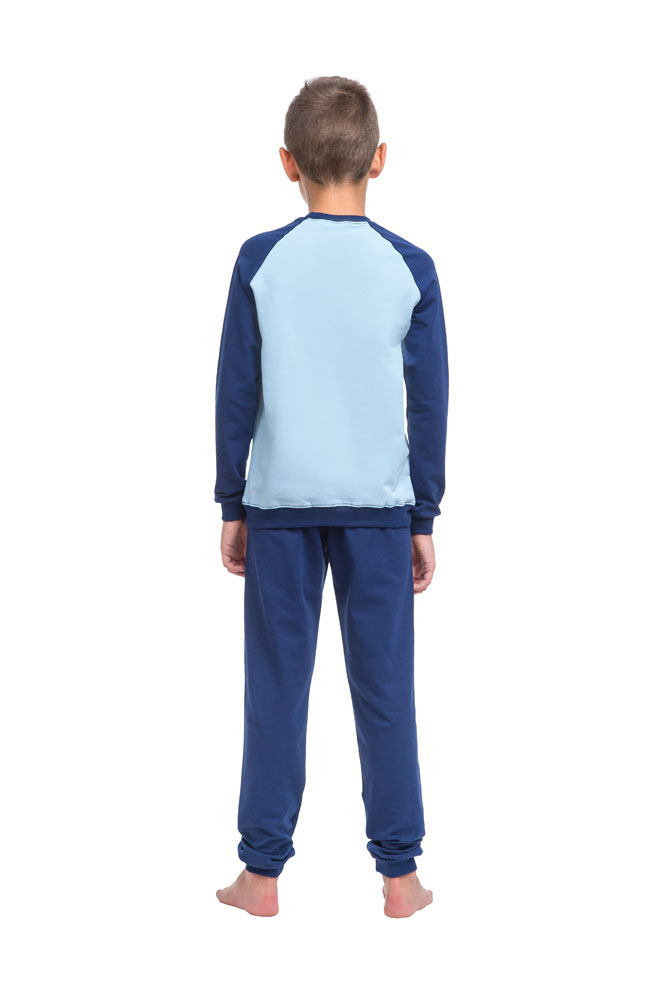 Boys pajamas set, vendor code: 3170-02, color: Dark blue