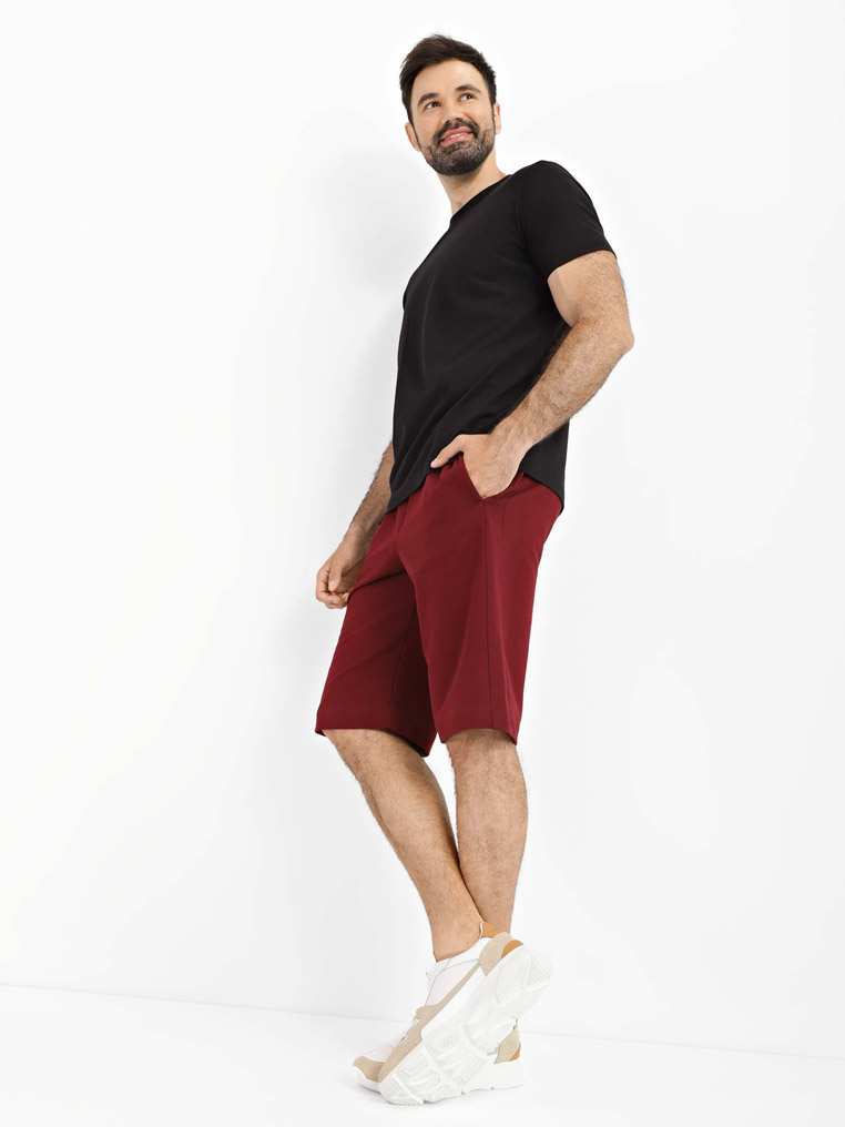 Shorts, vendor code: 1090-11.1, color: Burgundy