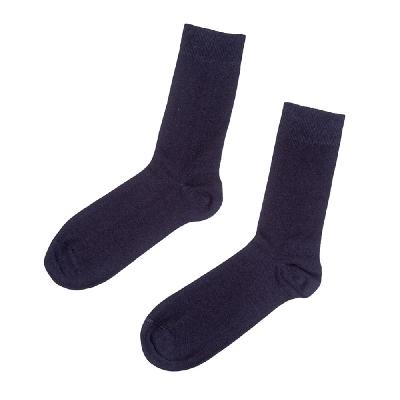 Socks Color: Dark blue