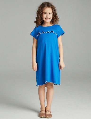 Dress Color: Cornflower