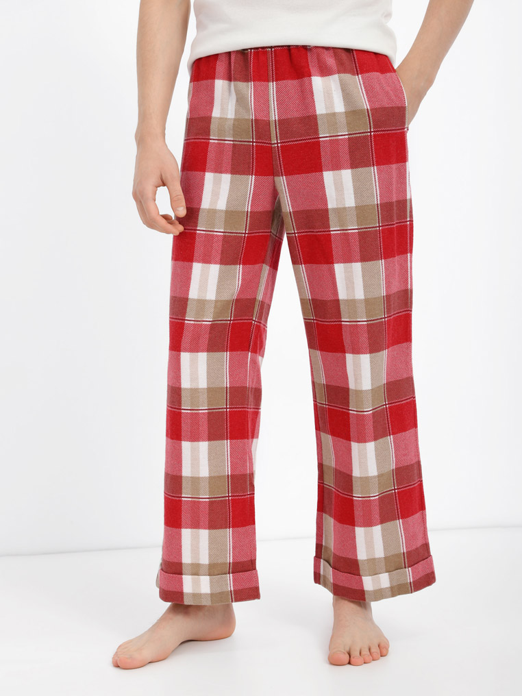 Home plaid pants , vendor code: 1042-02, color: Red