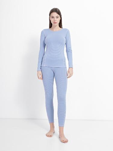 Women's Thermal Underwear Set Color: Blue