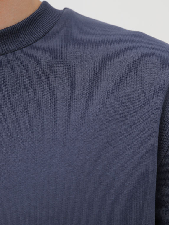 Sweatshirt, vendor code: 1920-02, color: Steel blue
