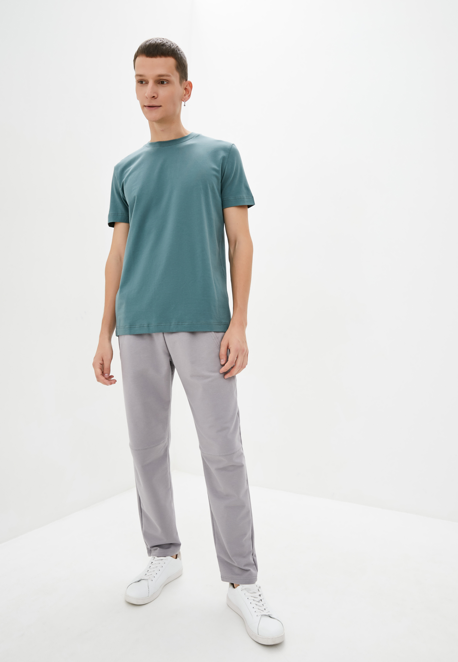 Pants with decorative pockets, vendor code: 1040-02.1, color: Grey