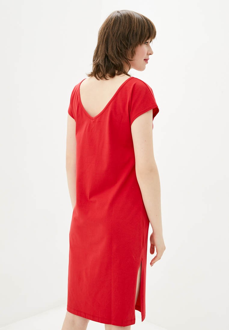Сукня з вирізом на спині, арт: 2050-51, колір: ЧЕРВОНИЙ