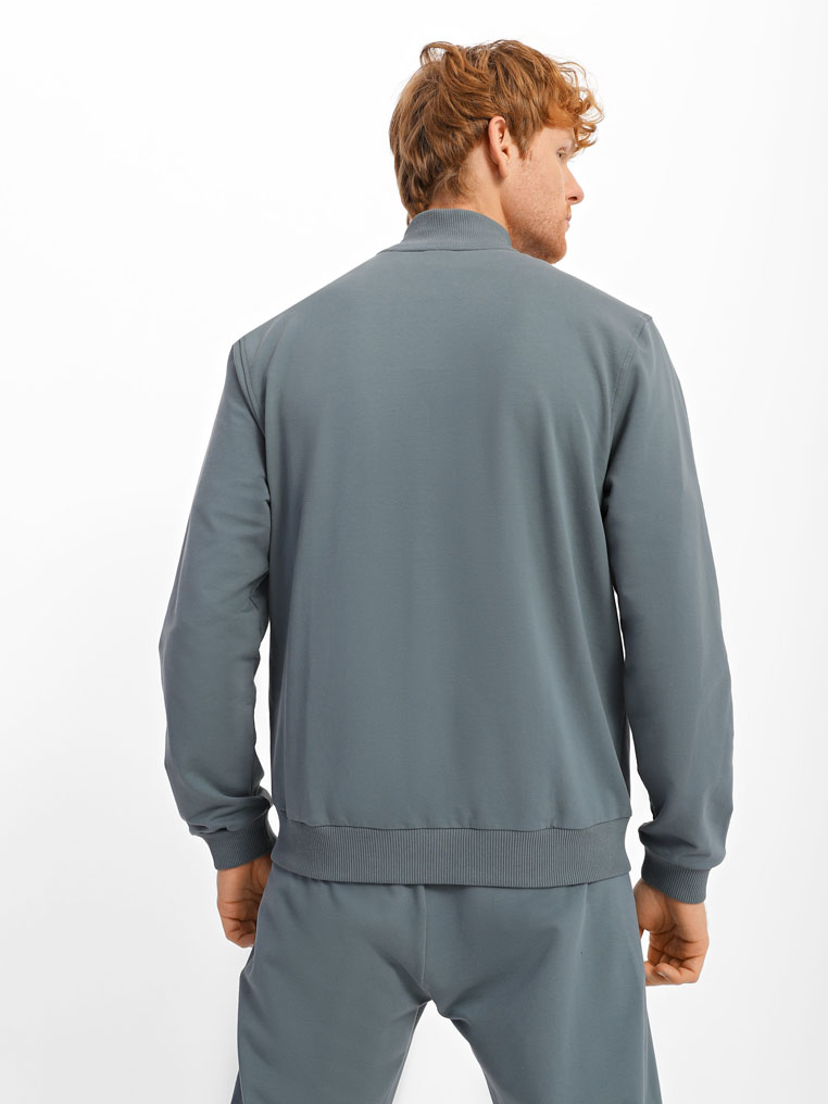 Sweatshirt With Zipper , vendor code: 1024-15, color: Spruce