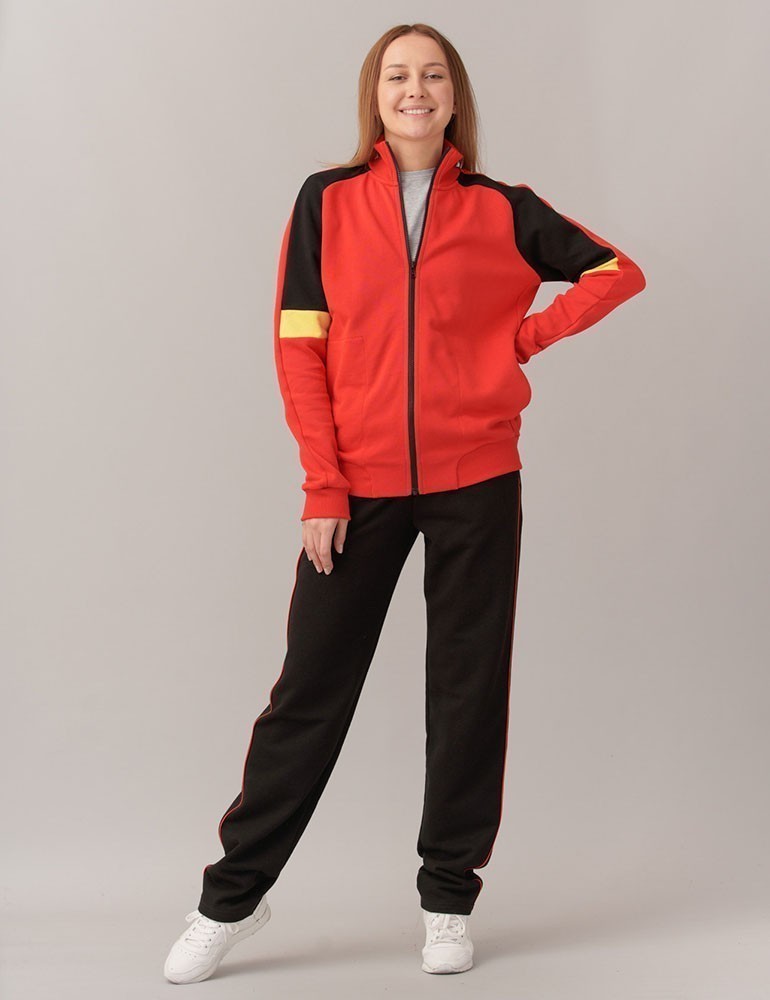 Спортивні штани з лампасами, арт: 2040-52, колір: ЧОРНИЙ