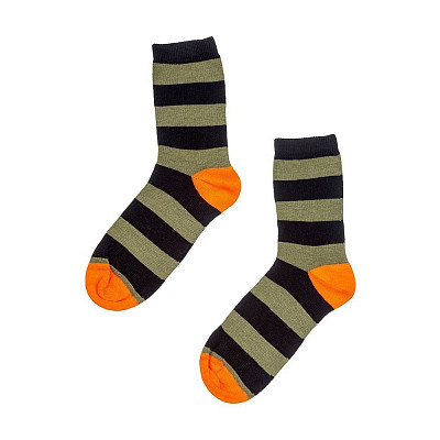 Children’s socks Color: Olive / Black