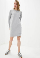 Сукня утеплена, арт: 2050-54, колір: сірий мел
