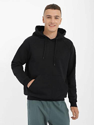 Front pocket hoodie color: Black