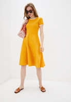 Сукня, арт: 2050-46, колір: жовтогарячий