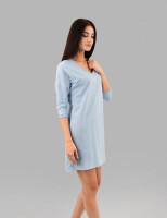 Домашня сукня, арт: 2051-01.1, колір: Блакитний