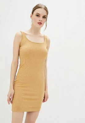 Dress color: Mustard