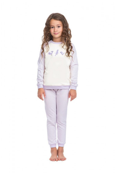 Girls pajamas set, vendor code: 3270-04, color: Lilac
