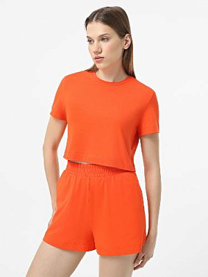 Home T-shirt color: Orange