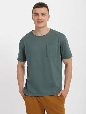 T-shirt color: Sagebrush