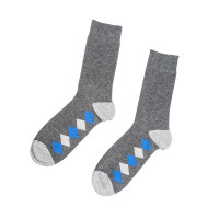 Шкарпетки з ромбами, арт: 6103, колір: Блакитний ромбик