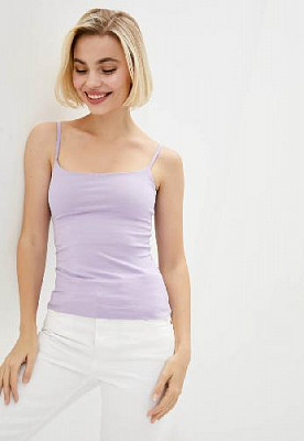 Thin Strap Singlet color: Lilac