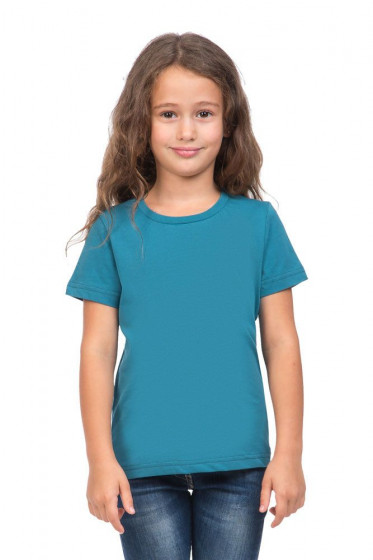 Kids tee, vendor code: 3012-01, color: Dark turquoise