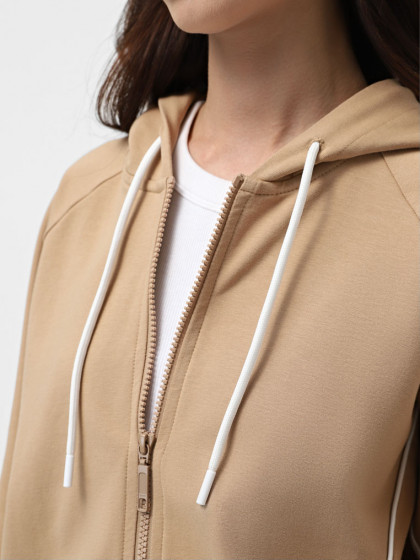 Hoodie with zipper