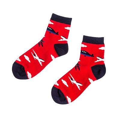 Шкарпетки дитячі колiр: Червоний