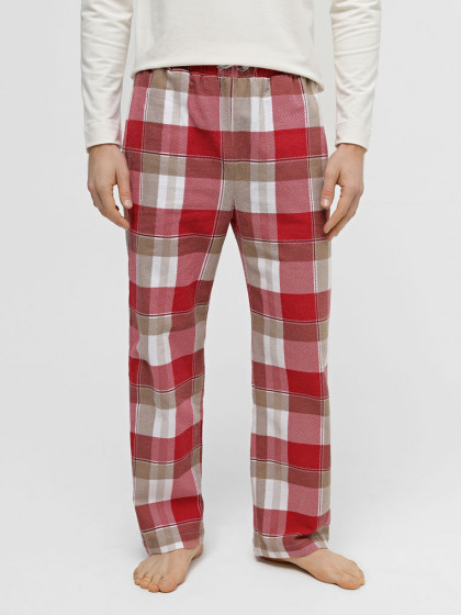 Plaid home pants (flannel), vendor code: 1042-02.1, color: Red