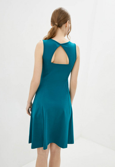Dress with open back