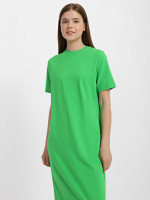 Сукня з розрізом, арт: 2050-63.1, колір: яскраво-зелений