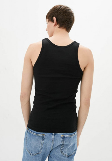 T-shirt with decorative stitching, vendor code: 1011-05, color: Black