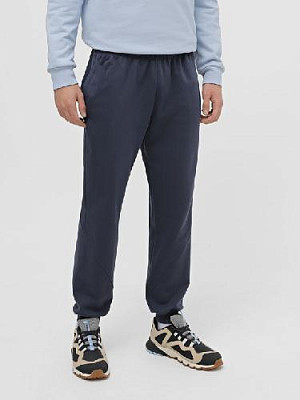 Cuff pants color: Steel blue