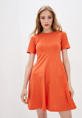 Платье цвет: Оранжевый