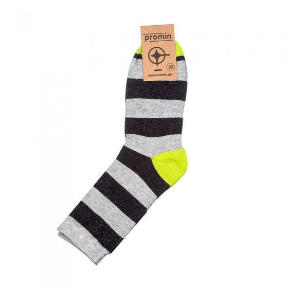 Children’s socks, vendor code: 6317, color: Melange / Black