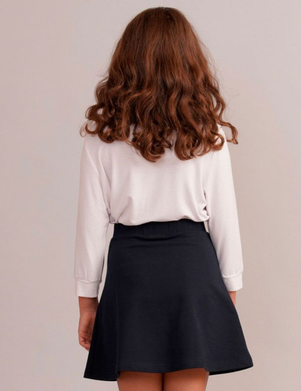 Blouse with frill, vendor code: 3221-04, color: White