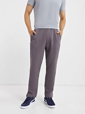 Pants with locks color: Dark grey