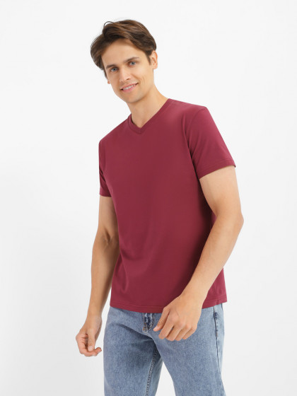 T-shirt, vendor code: 1012-25, color: Burgundy