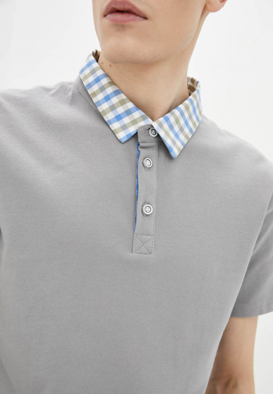 Polo shirt, vendor code: 1012-27, color: Dark grey