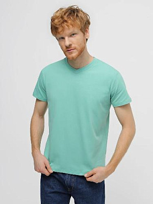 V-neck T-shirt color: Mint