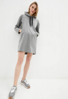 Сукня з капюшоном, арт: 2050-83, колір: сірий мел