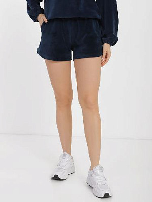 Velor shorts color: Dark blue
