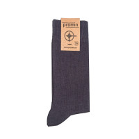 Шкарпетки класичні, арт: 6101, колір: ТЕМНО СІРИЙ