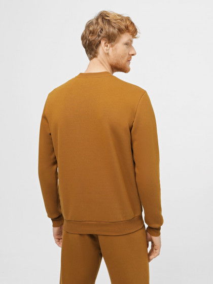 Sweatshirt warmed, vendor code: 1920-01, color: Umber