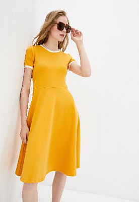 Платье цвет: Желтый
