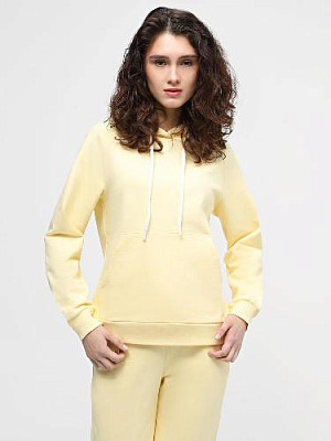 Front pocket hoodie color: Light yellow