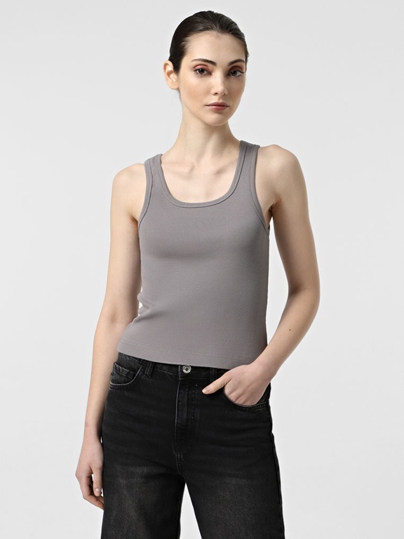 Ribbed T-shirt