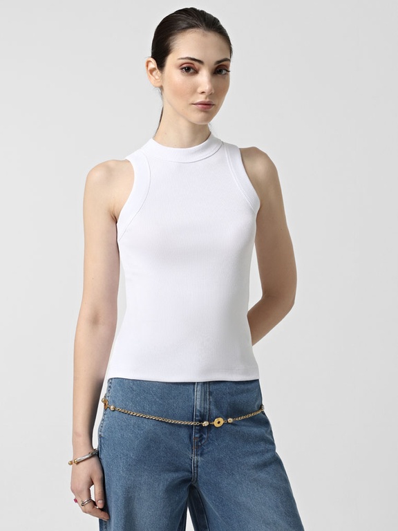 Ribbed T-shirt